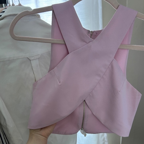 Zip Back Crop Top - Picture 4 of 13